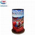 Cylinder Flexible Curve LED Display 5