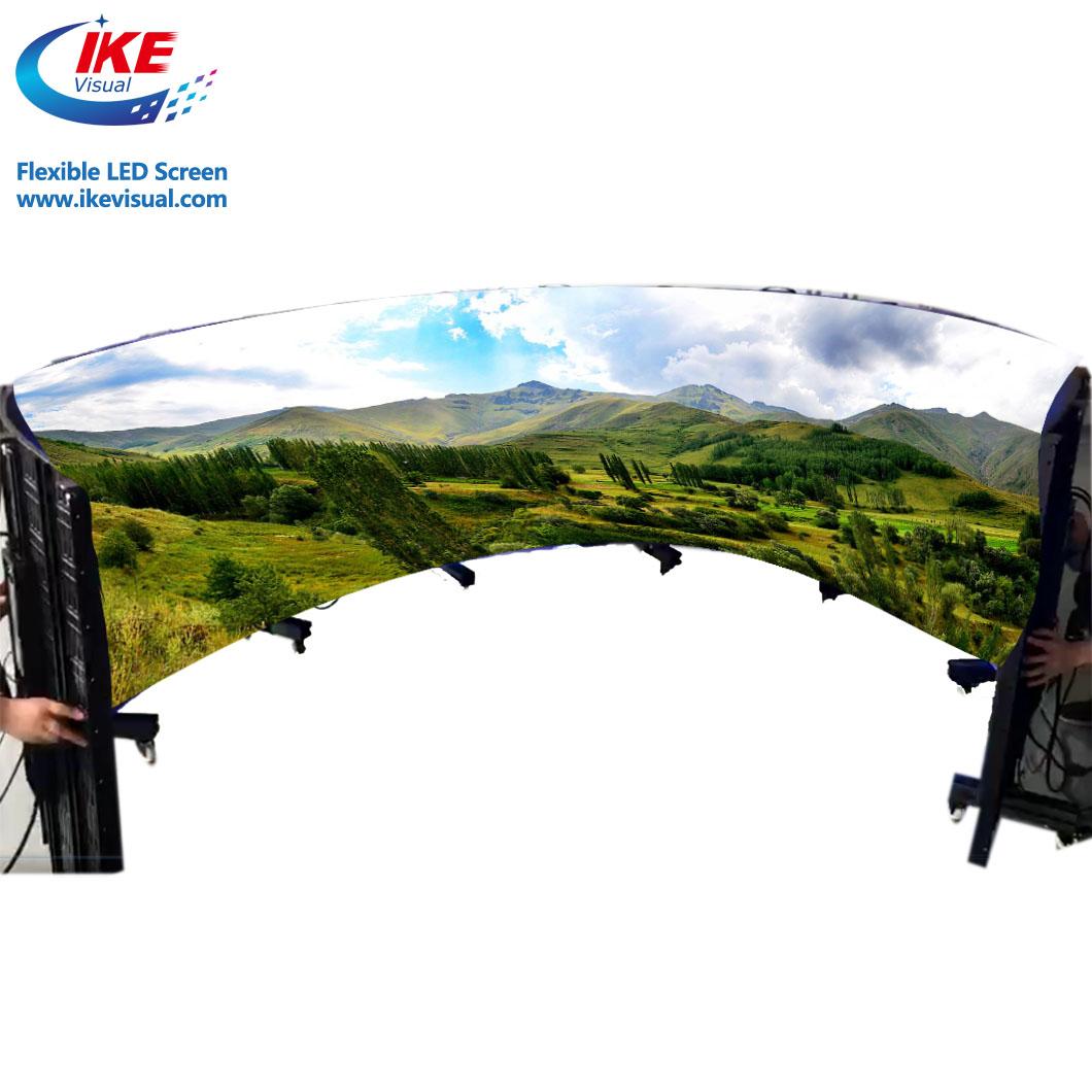 Outdoor Rental Flexible LED Display LED Video Wall 3