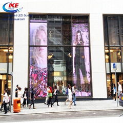 Advertising Transparent Glass LED Display Video Wall