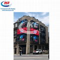 Waterproof IP65 Glass Transparent LED Screen Display