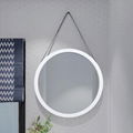 Modern Stainless Steel Frame Decorative Wall Mirror Decor Wall Round Mirror with 3