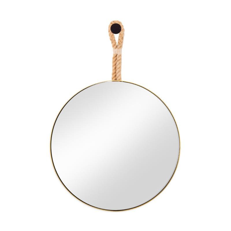 Fog Free Modern Large Round Wall Mirror Stainless Steel Frame Wall Hanging Mirro 2