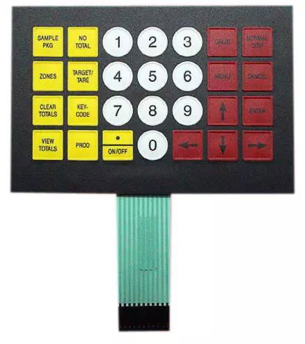 Waterproof Polyester Membrane Keypad Switch 5