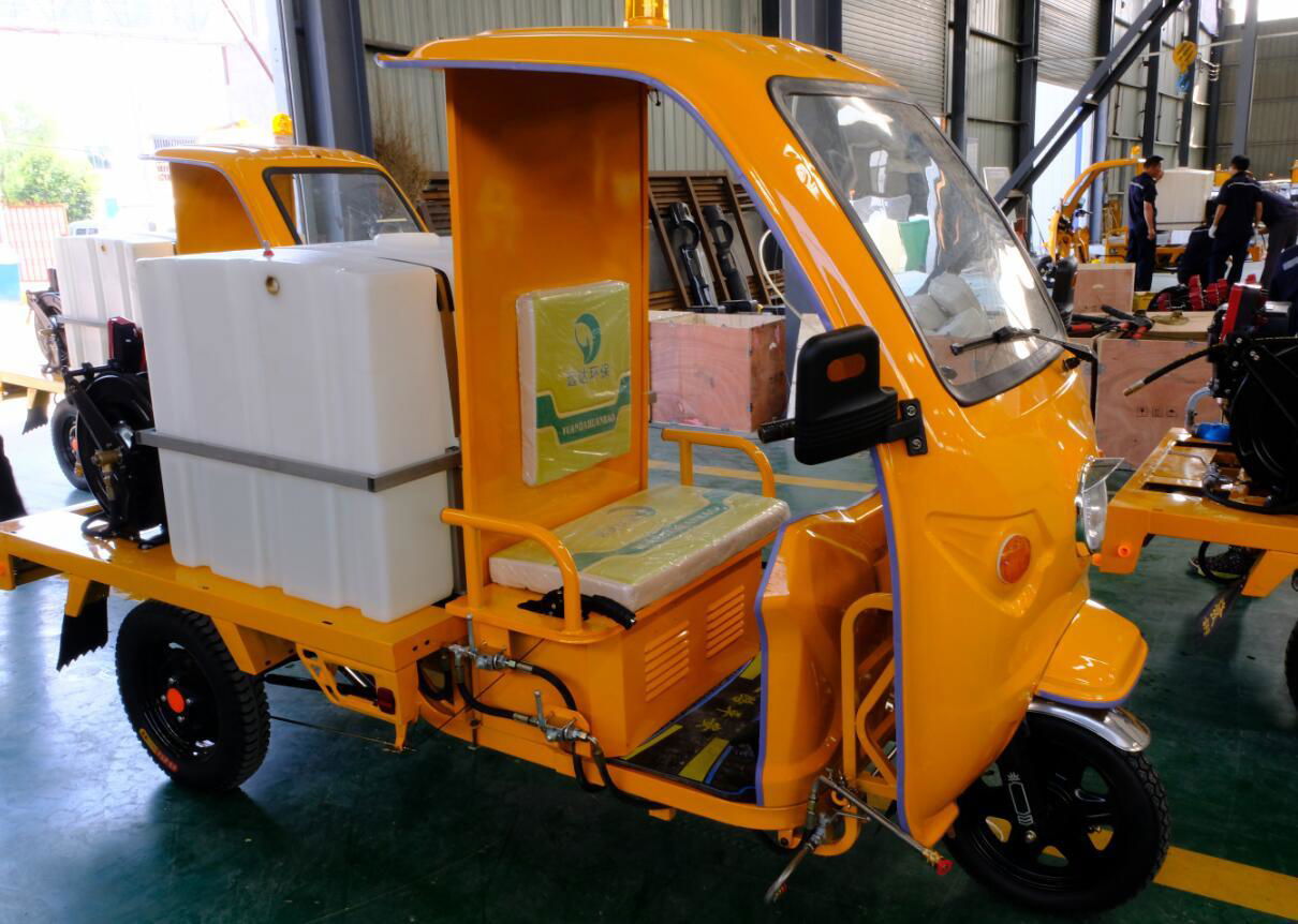 Electric High Pressure Cleaning Tricycle 2