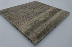 20 mm Stone Texture Aluminum Honeycomb Panel for Facade