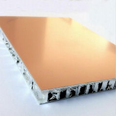 Metal Color Aluminum Honeycomb Sandwich Panels for Interior and Exterior Wall De