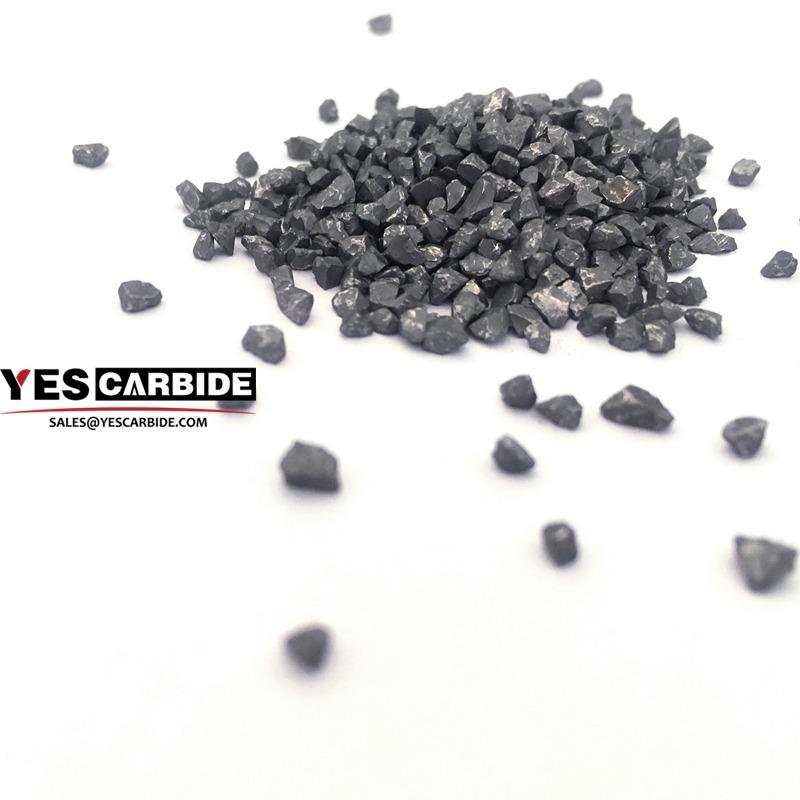 Crushed Tungsten Carbide Chips Granules grits particles 2