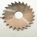 tungsten Cemented Carbide Circular disc Wheel Saw Blade Slitting Cutters