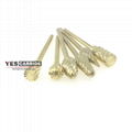 tungsten carbide rotary burrs Drill Bits Nail Art Field Gold File Broach Bit 2