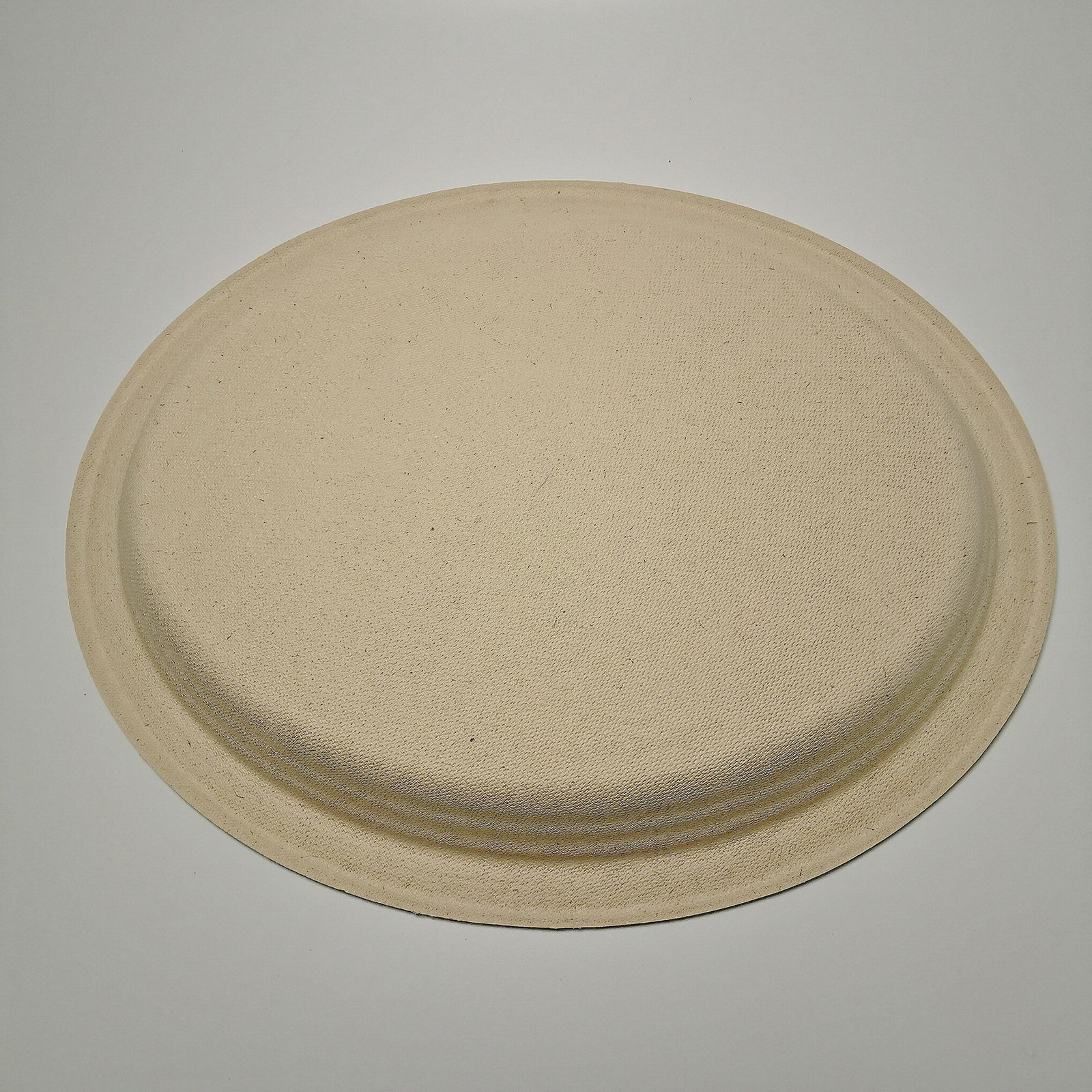 Sugarcane tableware big Oval Plate Disposable bagasse Oval Plate  4