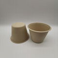 17oz Eco-friendly Biodegradable Disposable Wheat Straw Soup and drink cups 3