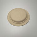 6" biodegradable eco-friendly plate for food  Round wheat straw plate 4