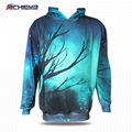 China fashion custom sublimation hoodie