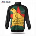 Custom Sublimated Sports Warm Up Jackets Wholesale Men Sports Plain Stripe