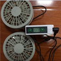 Rechargeable battery pack with cooling fan for summer jacket 1