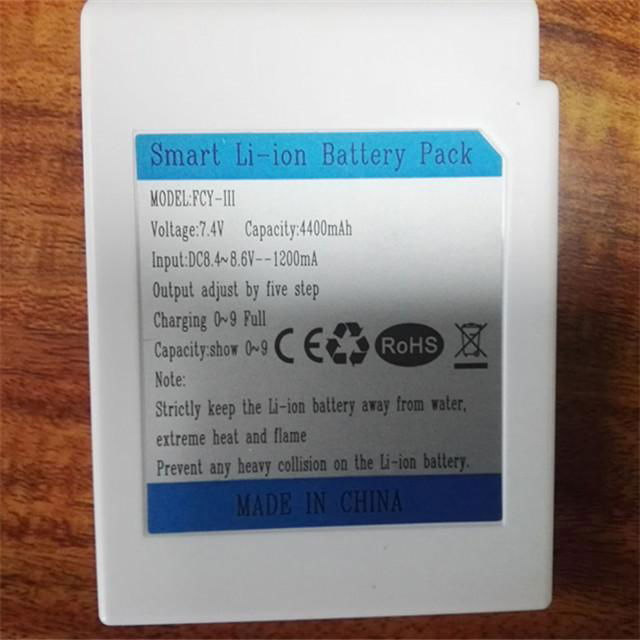 4400mah Smart Heated jacket battery pack  with 4 Modes Thermostat 3