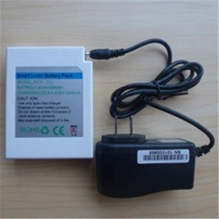 7.4v 5200mah remote control rechargeable battery pack with adaptor