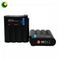 7.4V 3000mAh external battery pack Rechargeable Smart Heated Jacket Battery 4