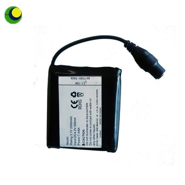 3.7v 4400mah hot selling battery back for VEST LINER with charger in China 3