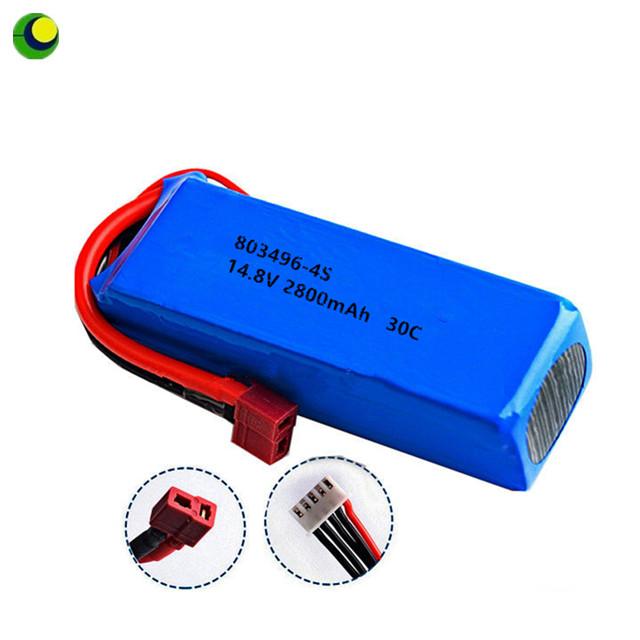 Dropwow 3S 14.8v 2200mAh 40C LiPo Battery 803496 with XT60/T/JST Plug For RC Car 3