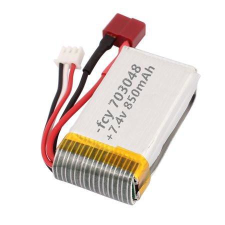 High rate 703048 20C 7.4v 800mah rc helicopter battery with connector 4