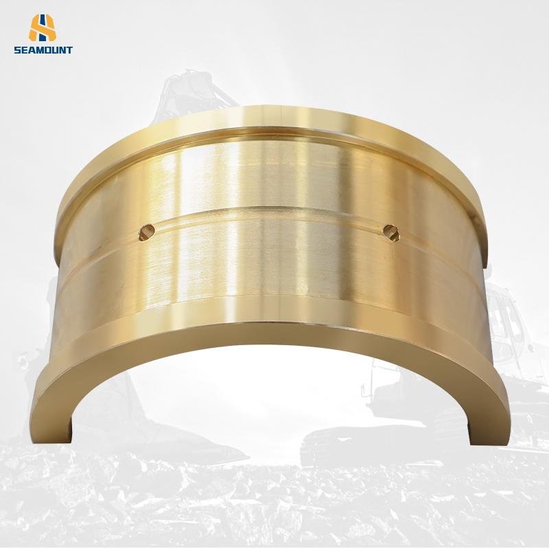 Custom machining machine parts bronze bearing shell