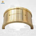 Custom machining machine parts bronze