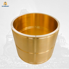 Centrifugally cast high wear resistant bronze bush