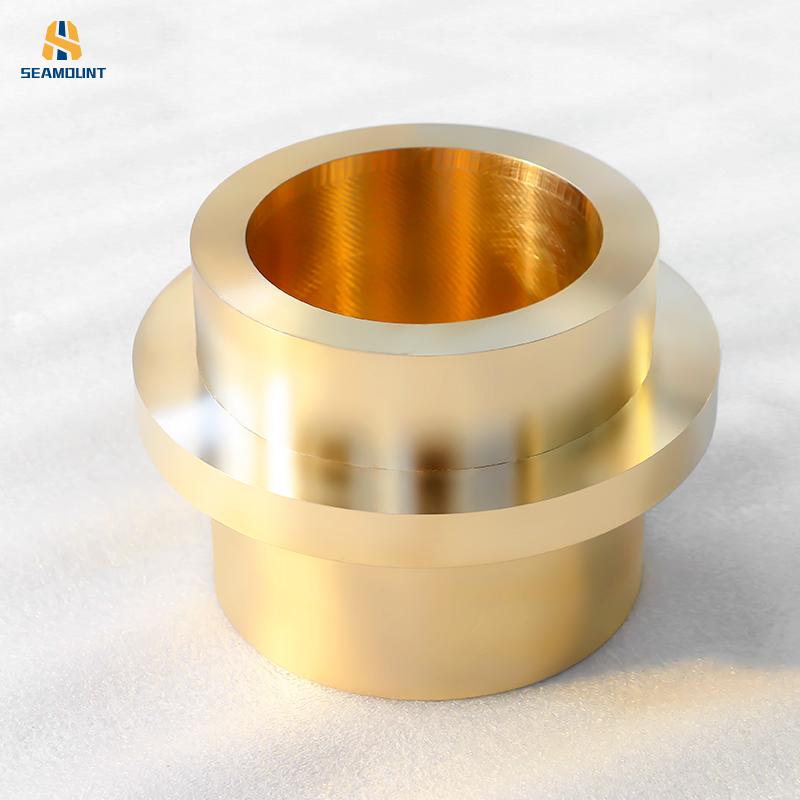 Customized processing of c86300 flange copper  bushing 2