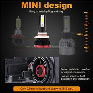 K1 mini car LED headlight retrofit light highlight spotlight DOB 2
