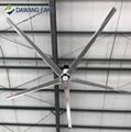 best selling Large Ibndustrial Ceiling Fan with 24 Feet Diameter of Blades in th