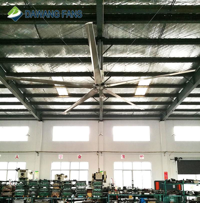 low noise big Industrial ceiling fan for ventilation   5