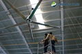 super energy saving large industrial ceiling fan with 24 feet diameter of blades