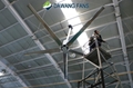 super energy saving large industrial ceiling fan with 24 feet diameter of blades