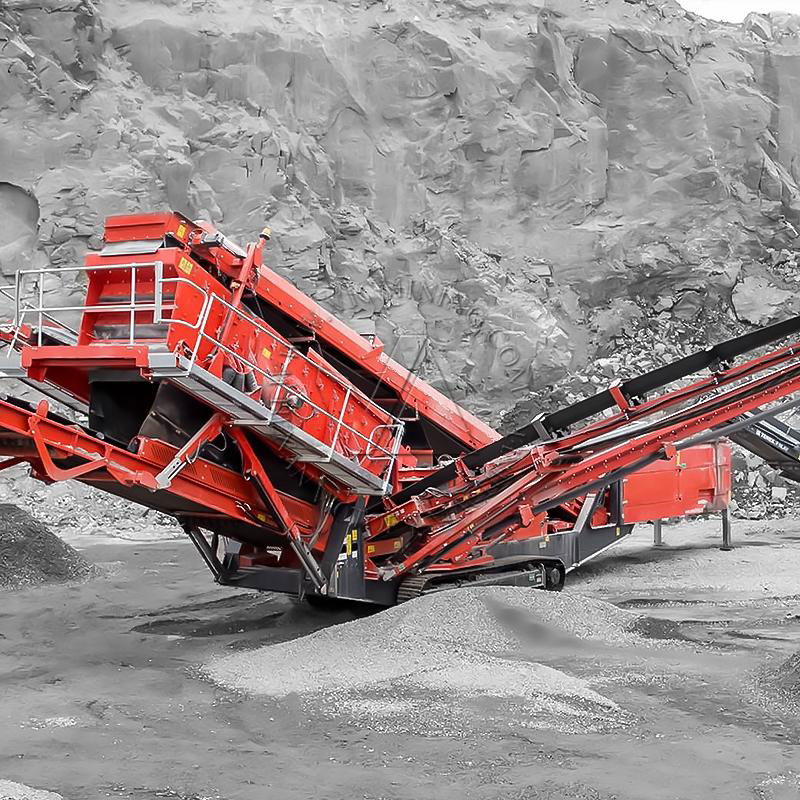 good quality mobile crushing station factory price for river stone  3