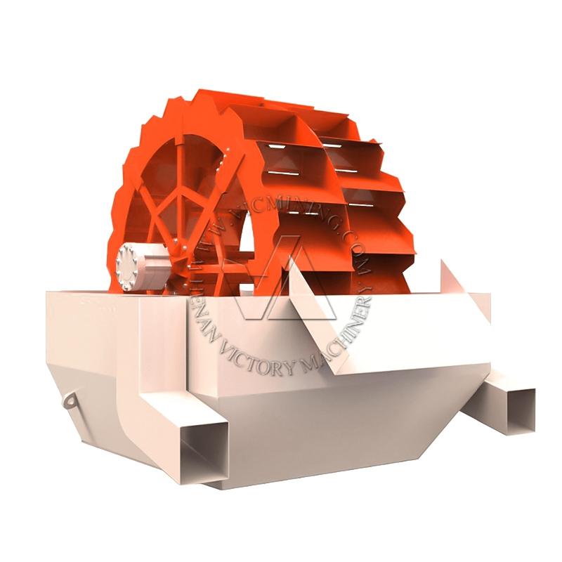 Good quality iron ore Wheel bucket sand washer manufacturer  3