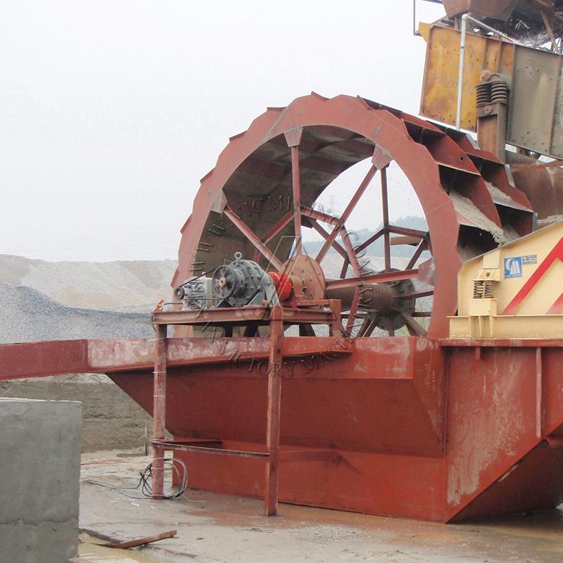 Good quality iron ore Wheel bucket sand washer manufacturer  4