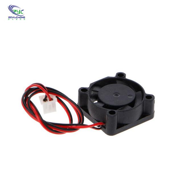 12V Ball Bearing Small Brushless DC Cooling Fan with 25x25x10mm 4