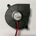 5015 DC 12V Brushless Centrifugal Blower Cooling Fan with wires 2