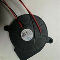 5015 DC 12V Brushless Centrifugal Blower Cooling Fan with wires 5