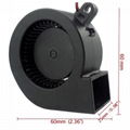 speed 4600RPM 6025 DC 5V Air blower With lock protection Humidifier fan