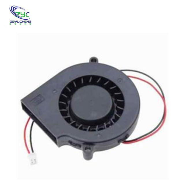 DC 12V 2Wire Cooling Brushless Blower Fan 7530 with 3pin 4pin 2