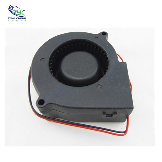 DC 12V 2Wire Cooling Brushless Blower Fan 7530 with 3pin 4pin 5