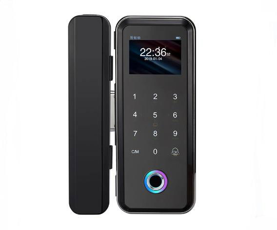 Security electronic fingerprint sliding doors Digital Glass Door Lock