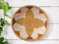 Vietnam Beautiful Design Bamboo Rattan Seagrass Straw Hanging Plate For Wall Dec