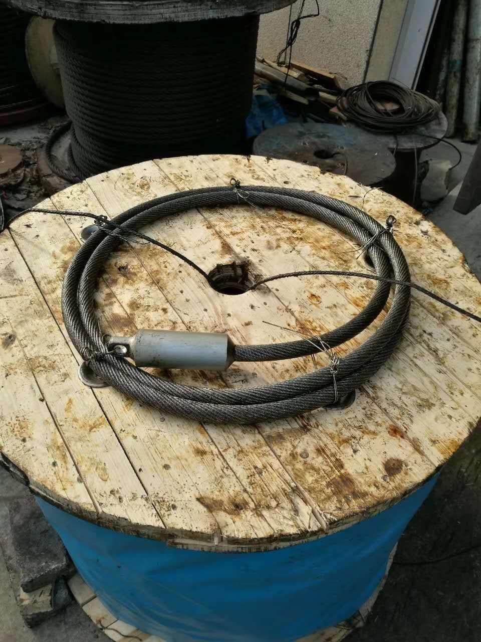 6*36WS线接触镀锌钢丝绳索道缆车船用钢丝绳索具 4