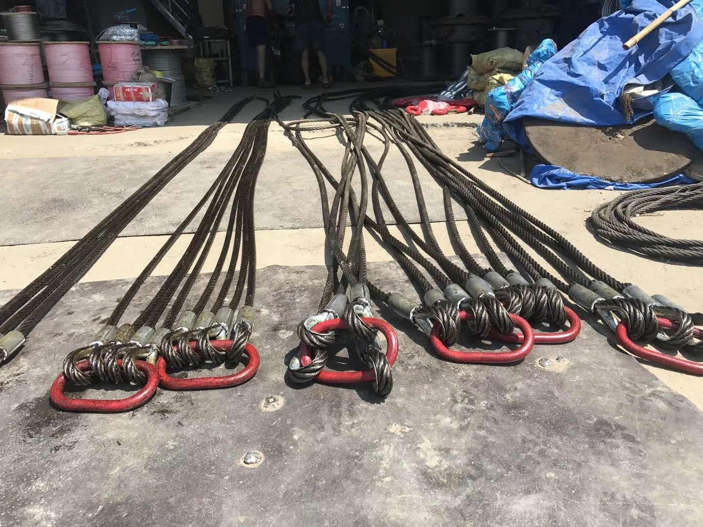 6*36WS线接触镀锌钢丝绳索道缆车船用钢丝绳索具 5