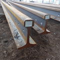 50Mn U71Mn GB standard heavy steel rail track 38 kg steel rail track for sale 2