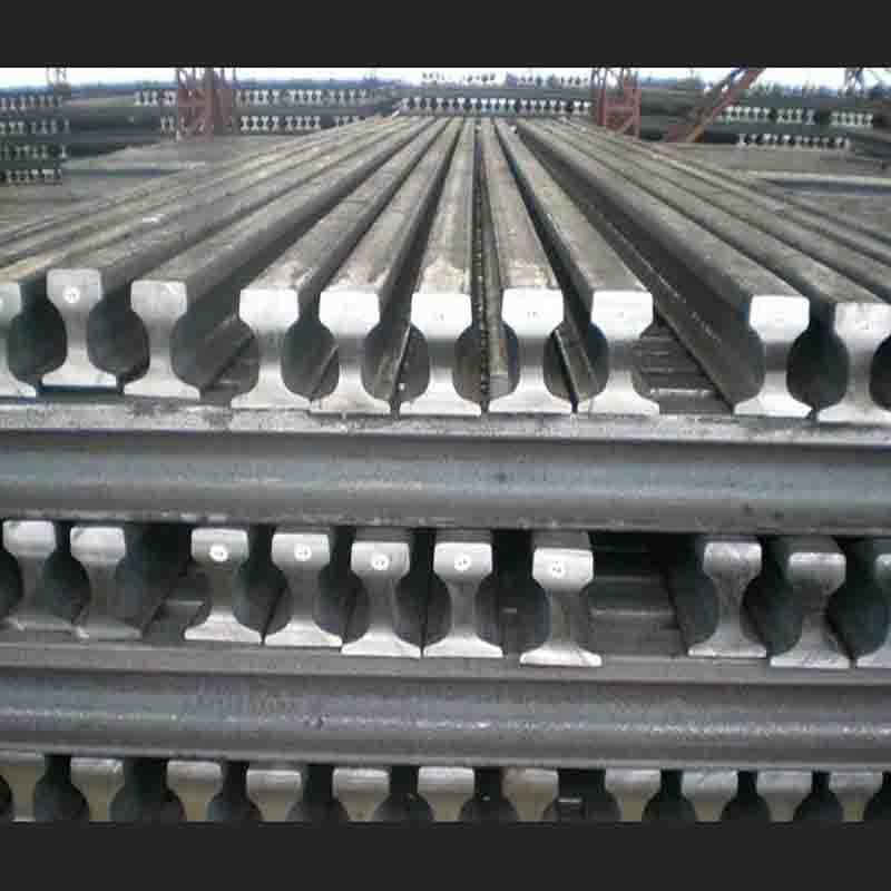U71Mn GB standard crane steel rail track QU100 steel rail track for sale 3