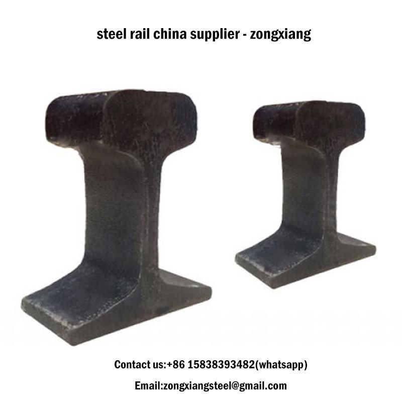 U71Mn GB standard crane steel rail track QU100 steel rail track for sale 5